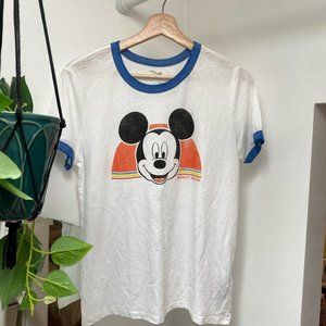 SOLD NWOT DISNEY Retro Vintage Ringer Graphic Tee